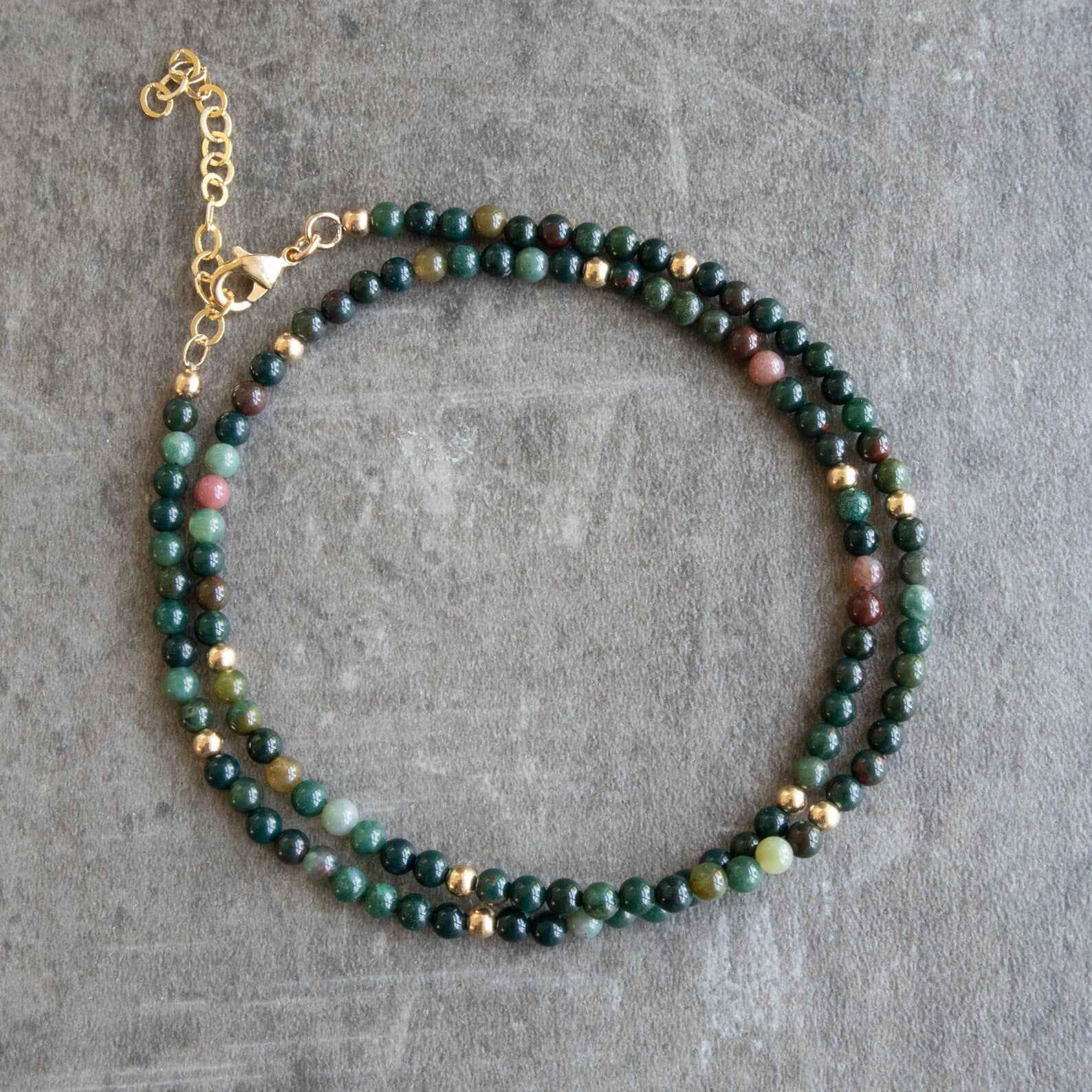 Bloodstone necklace womens deals