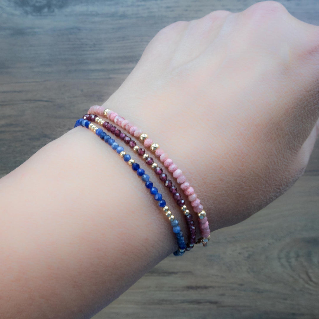 Skinny Sodalite Bracelet