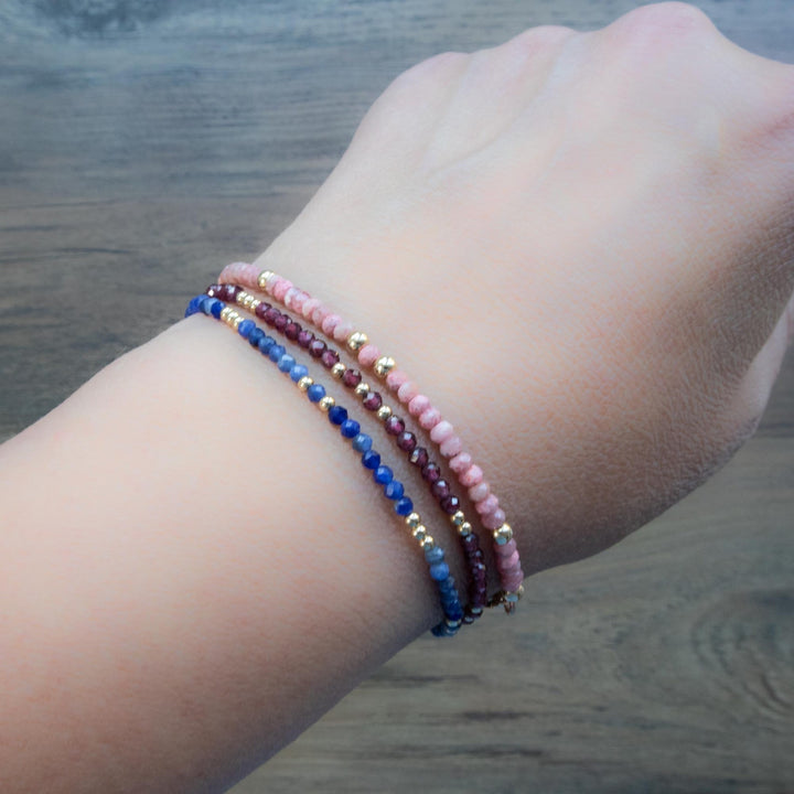 Skinny Sodalite Bracelet