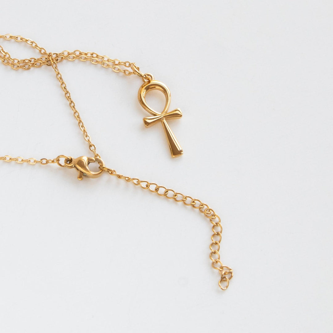 Ankh Necklace Gold