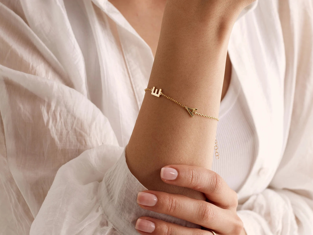 Letter Initial Bracelet