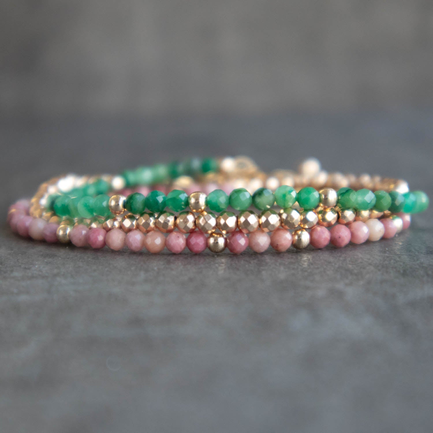 Jade Bracelet Green Jade Bead Bracelet UK Abiza