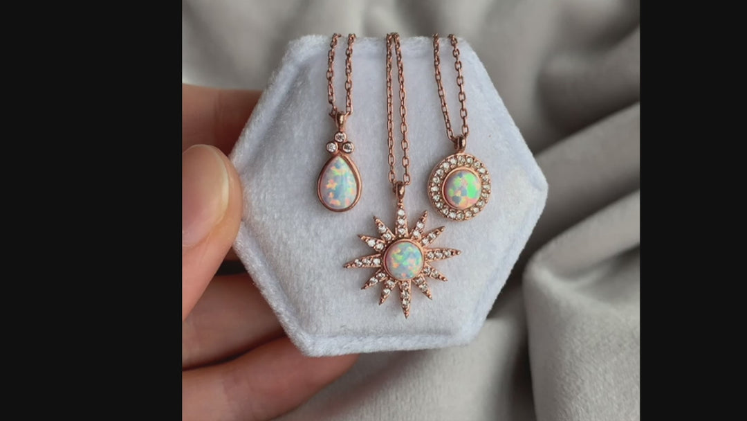 Opal Necklaces