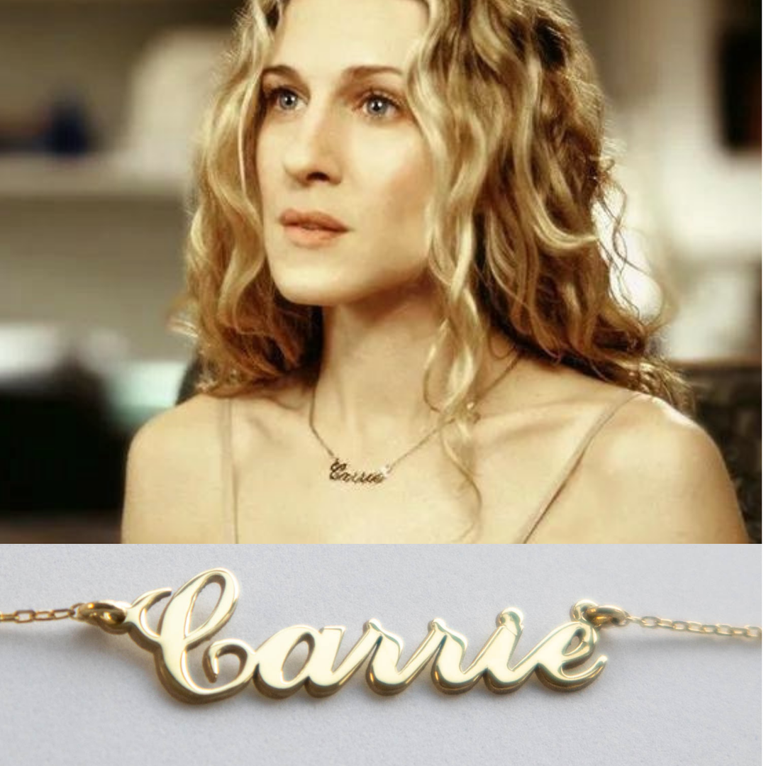 Carrie Name Necklace UK