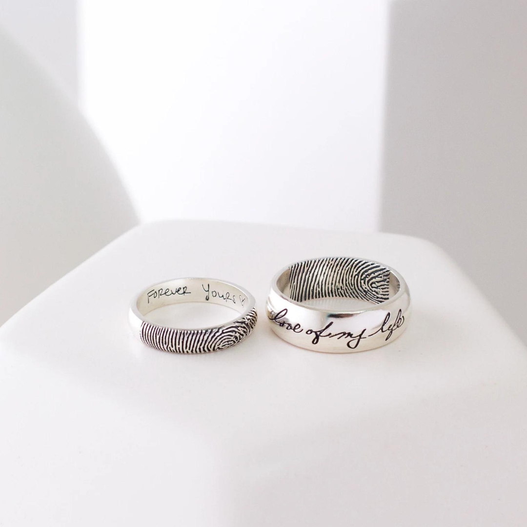 Chunky Silver Mens Rings