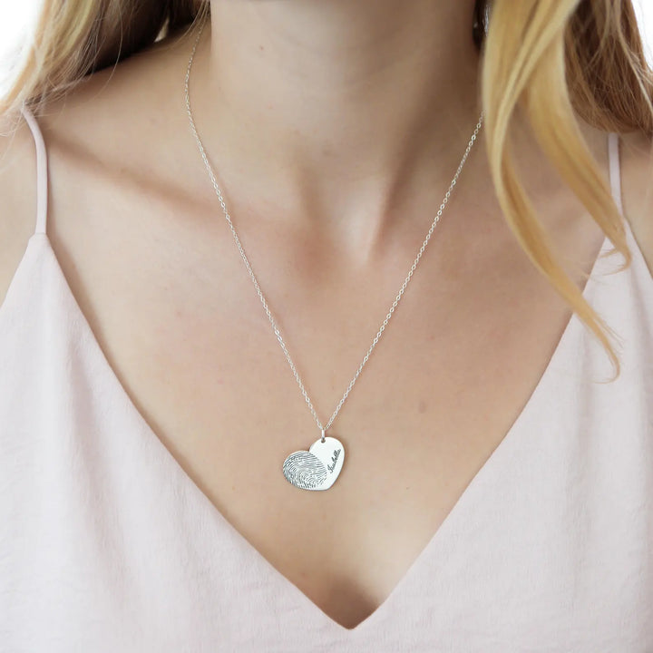 Personalised Heart Necklace