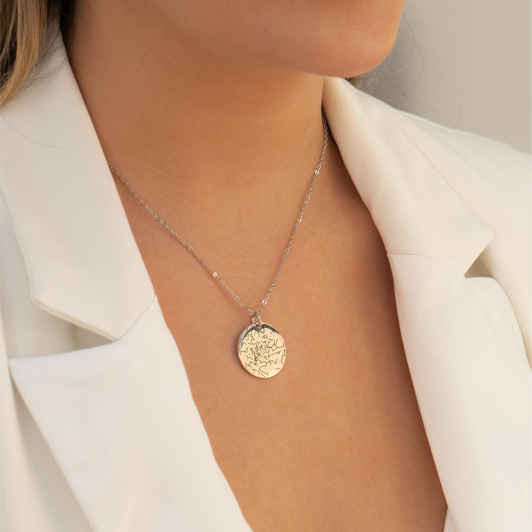 Star Map Constellation Necklace