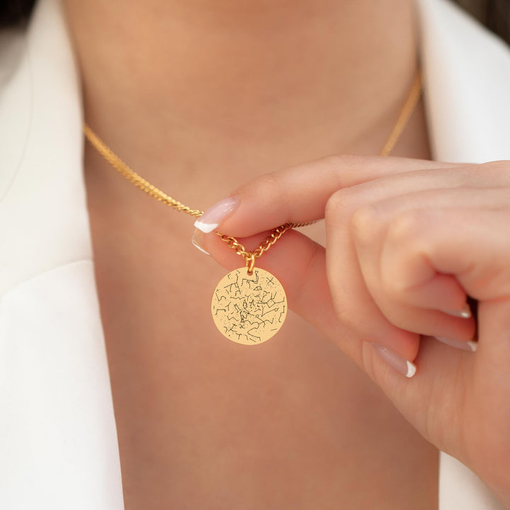 Star Map Constellation Necklace