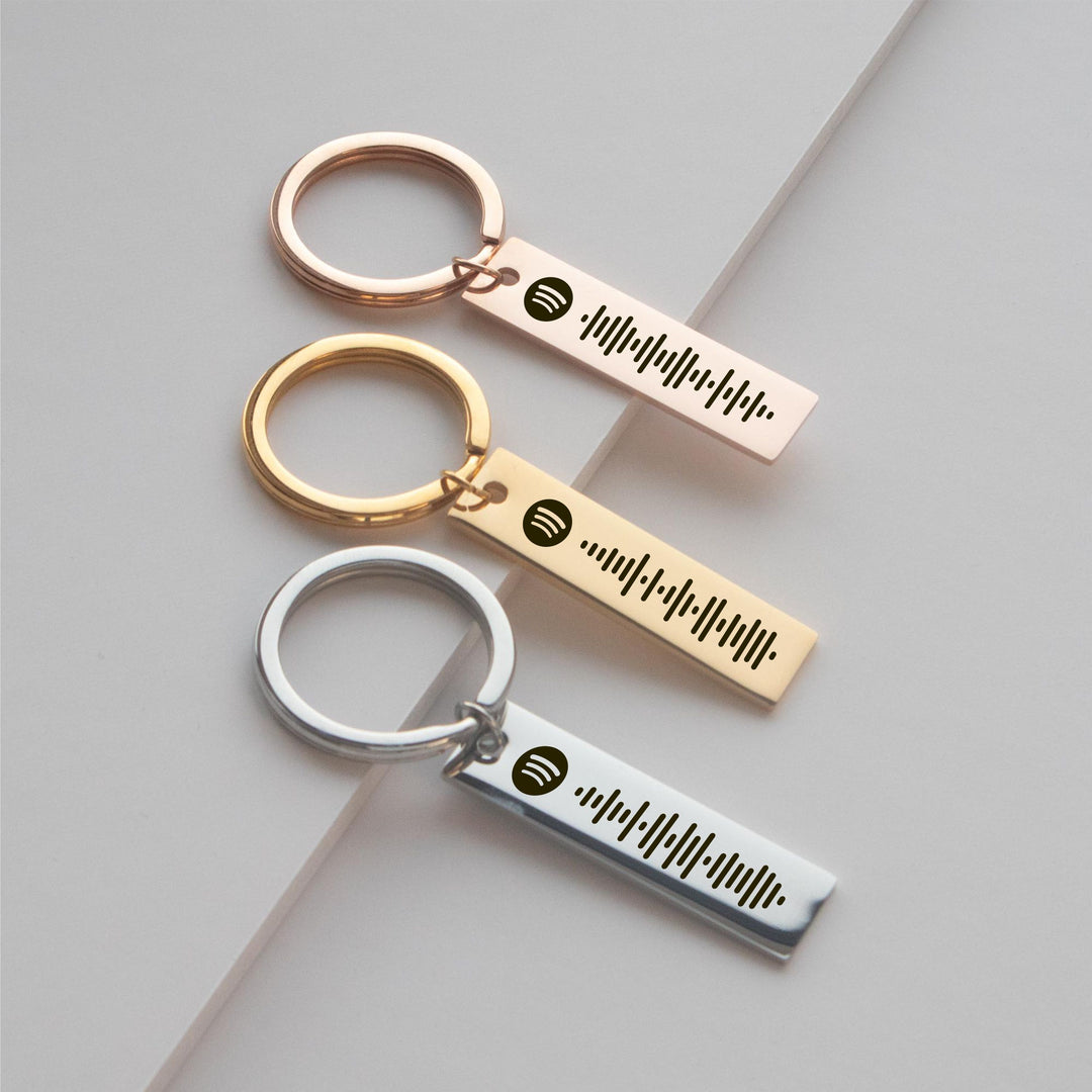 Spotify Song Keyring