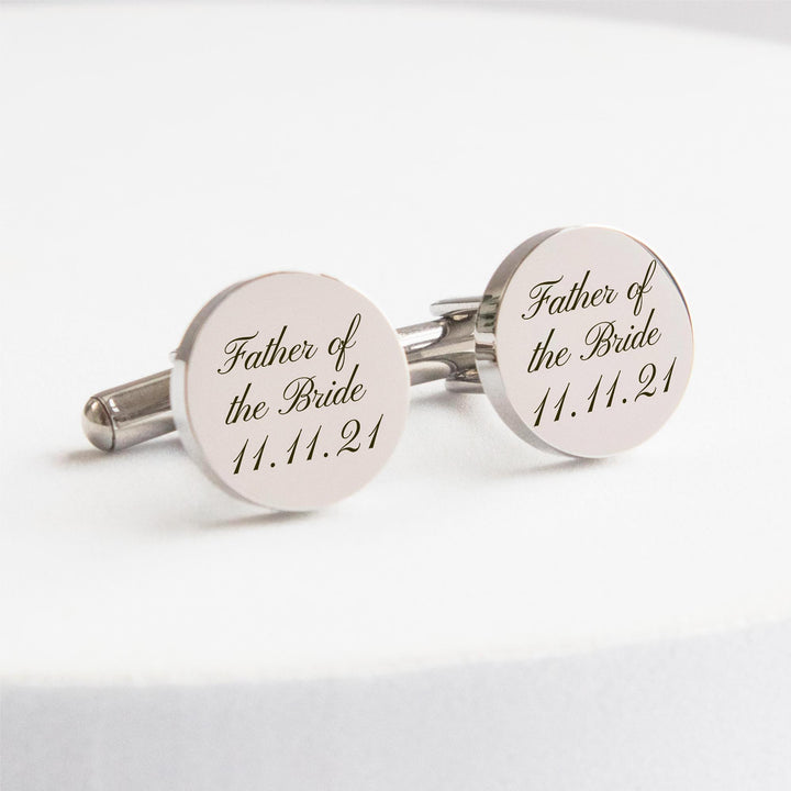 Father of the Bride Cufflinks