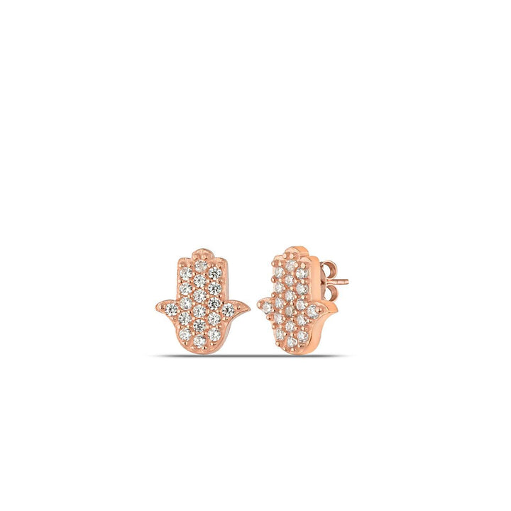 Hamsa Stud Earrings