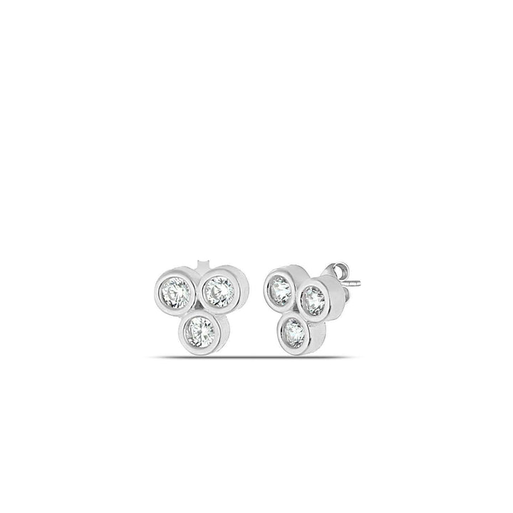 Cluster Stud Earrings