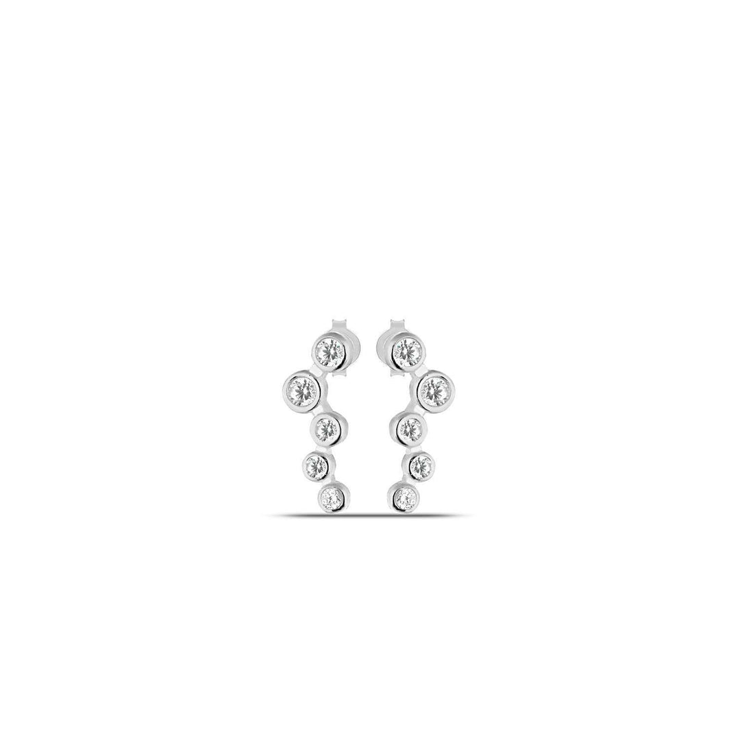 Diamond Cluster earrings