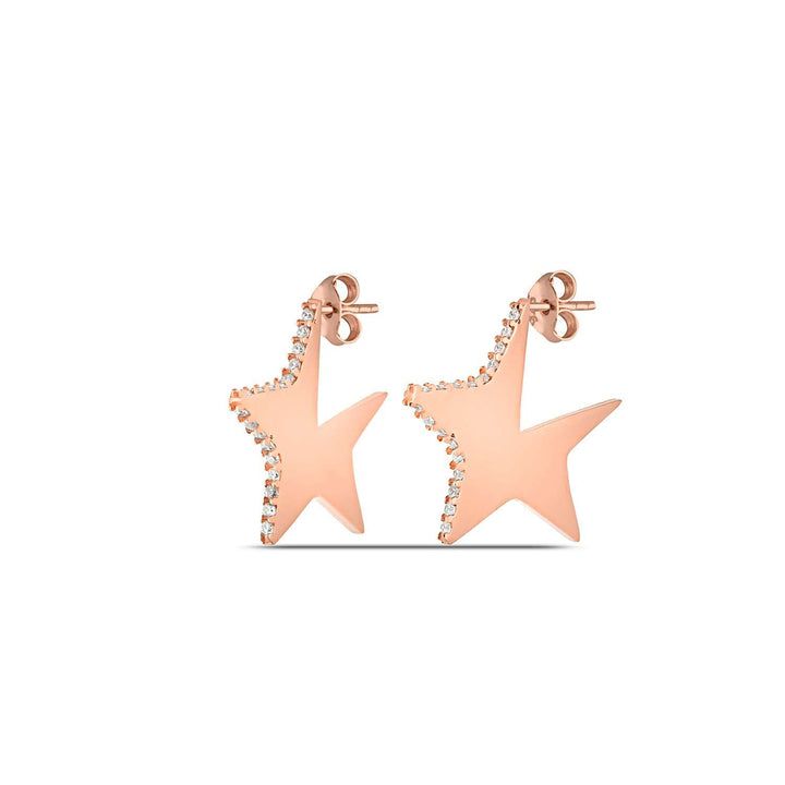 Star Hoop Earring 