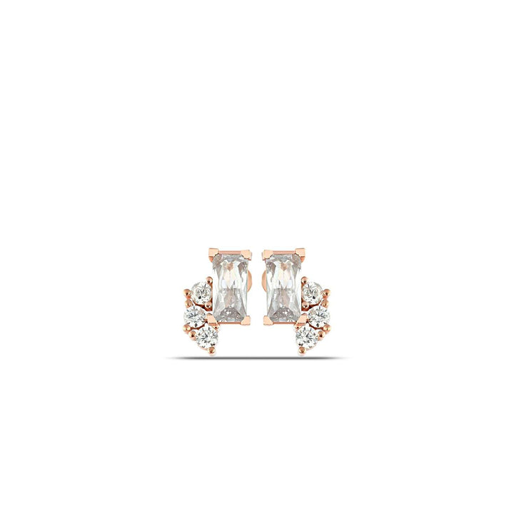 Diamond Baguette Earrings