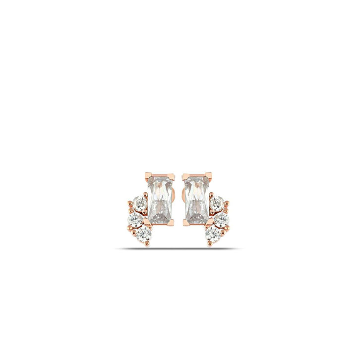 Diamond Baguette Earrings