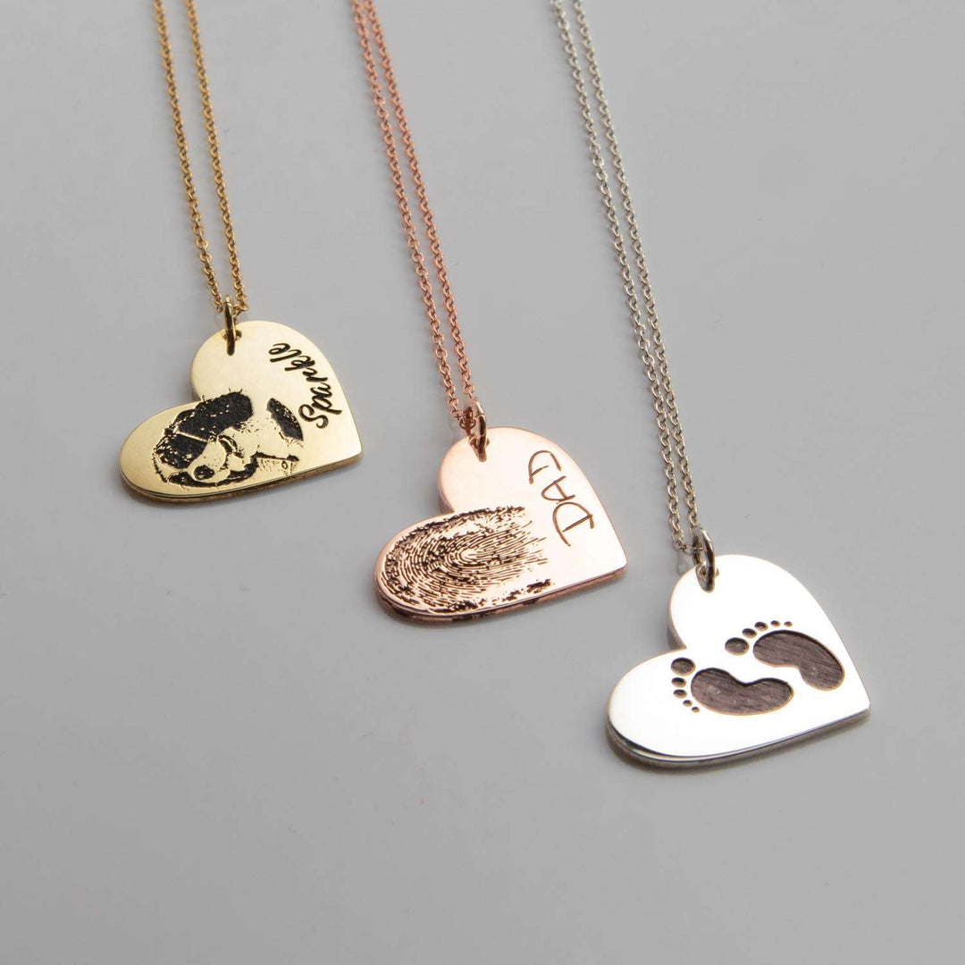 Personalised Heart Necklace