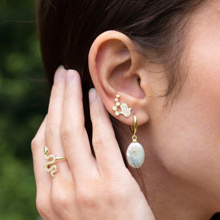 Hamsa Hand Earrings