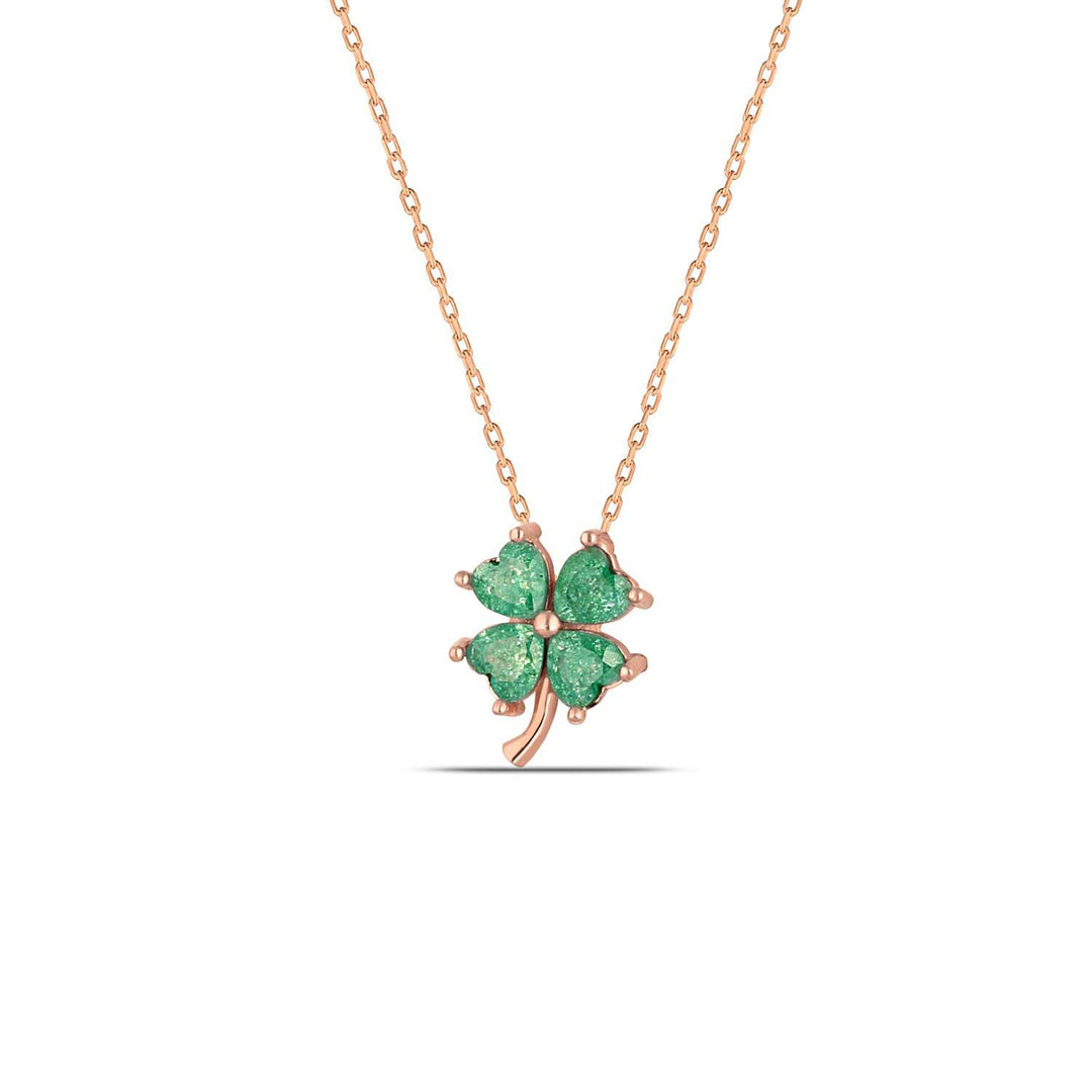 Green Clover Necklace