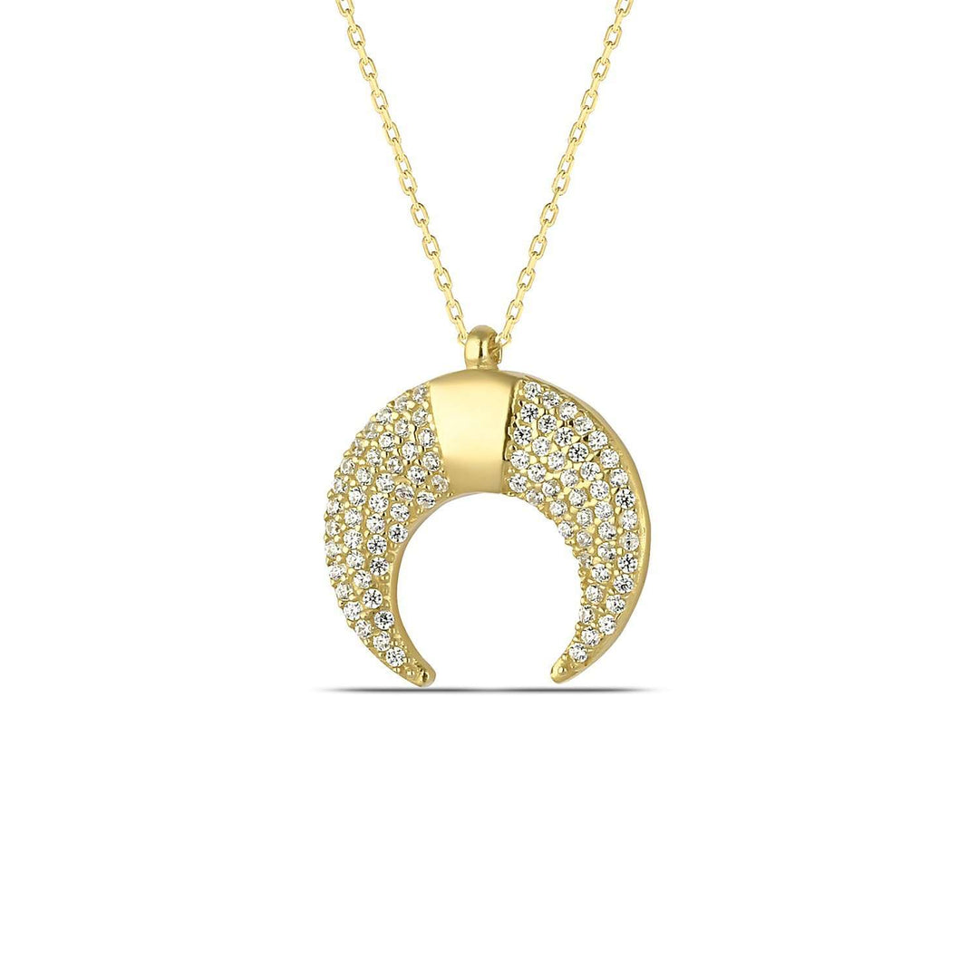 Gold Horn Necklace