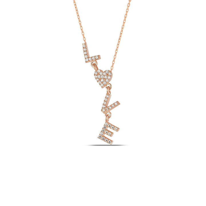 Rose Gold Love Necklace