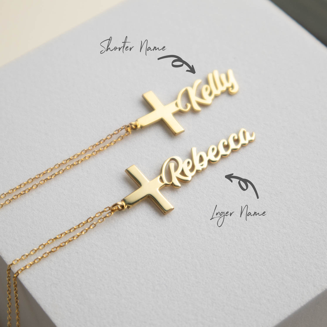 Gold Cross Necklace