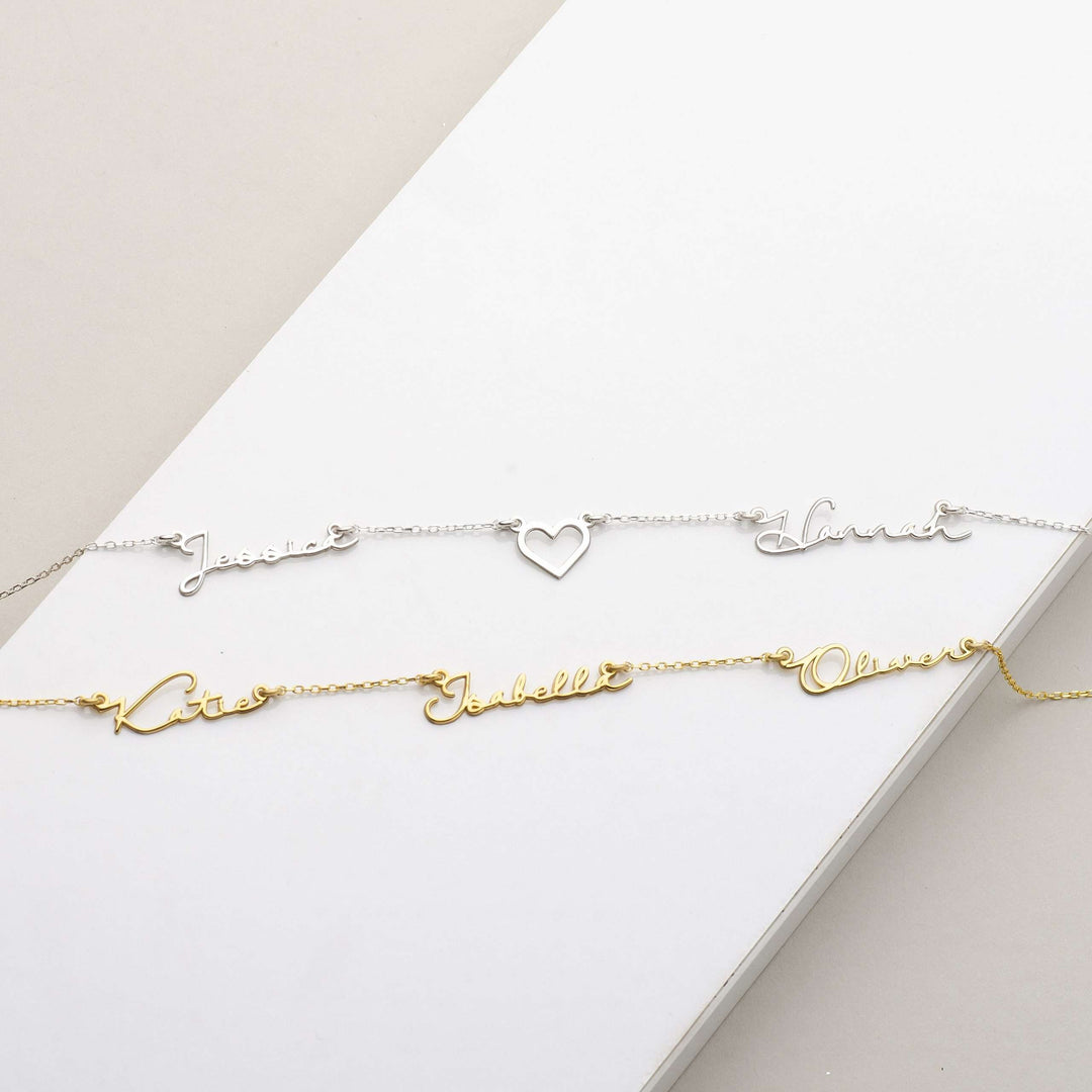 Necklace with Childrens Names On