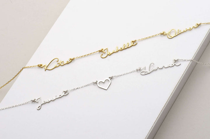 Multiple Name Necklace