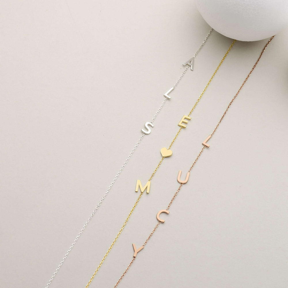 Necklaces with Initials