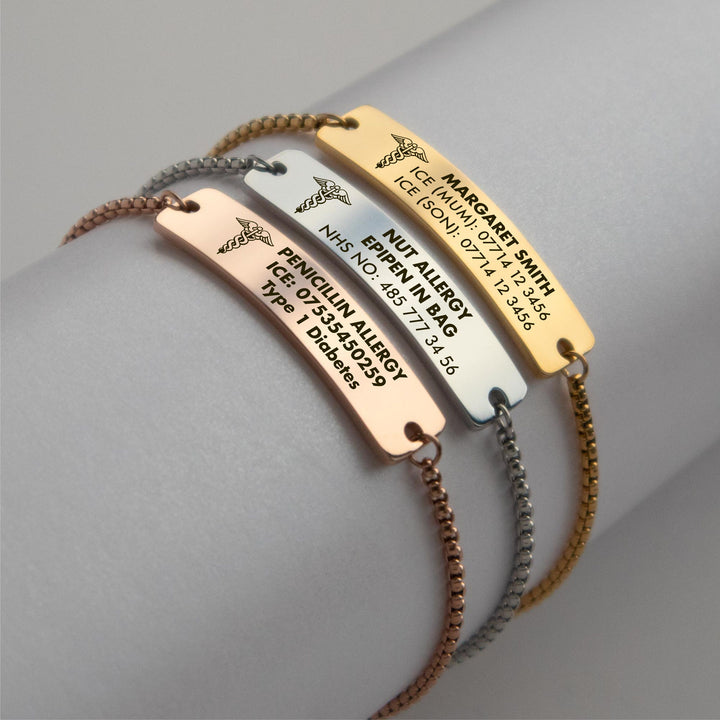 Bracelet d'alerte médicale