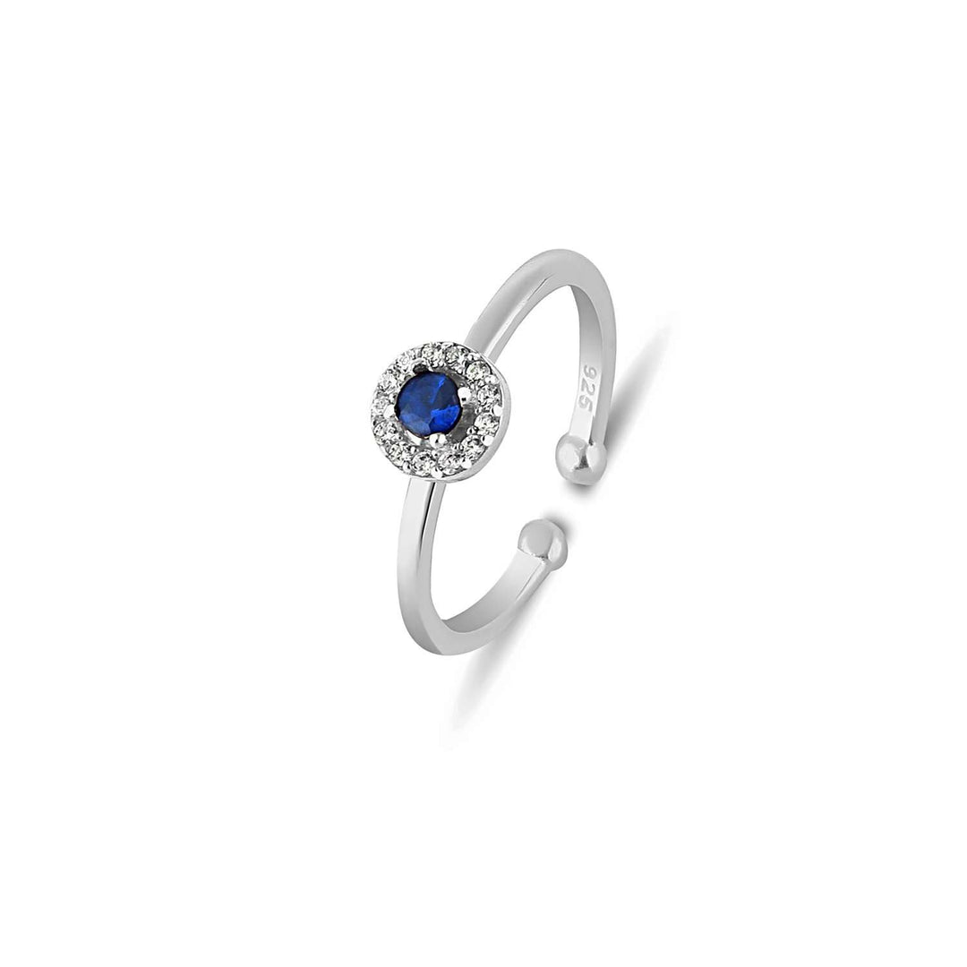 Dia Ring - Sapphire CZ