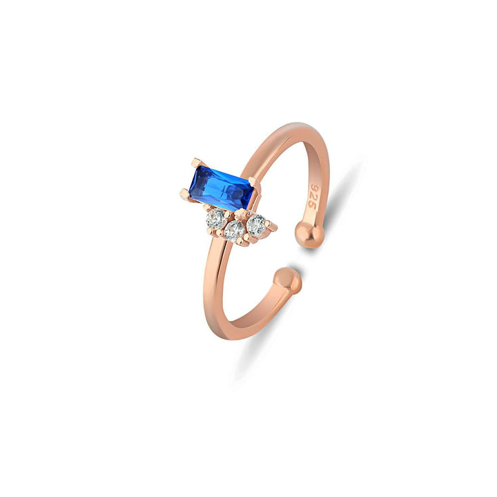 Kleodora Ring - Sapphire CZ