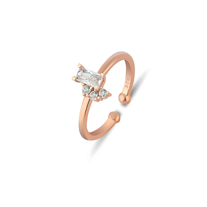 Kleodora Diamond Baguette Ring