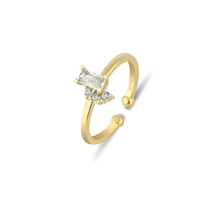 Kleodora Diamond Baguette Ring