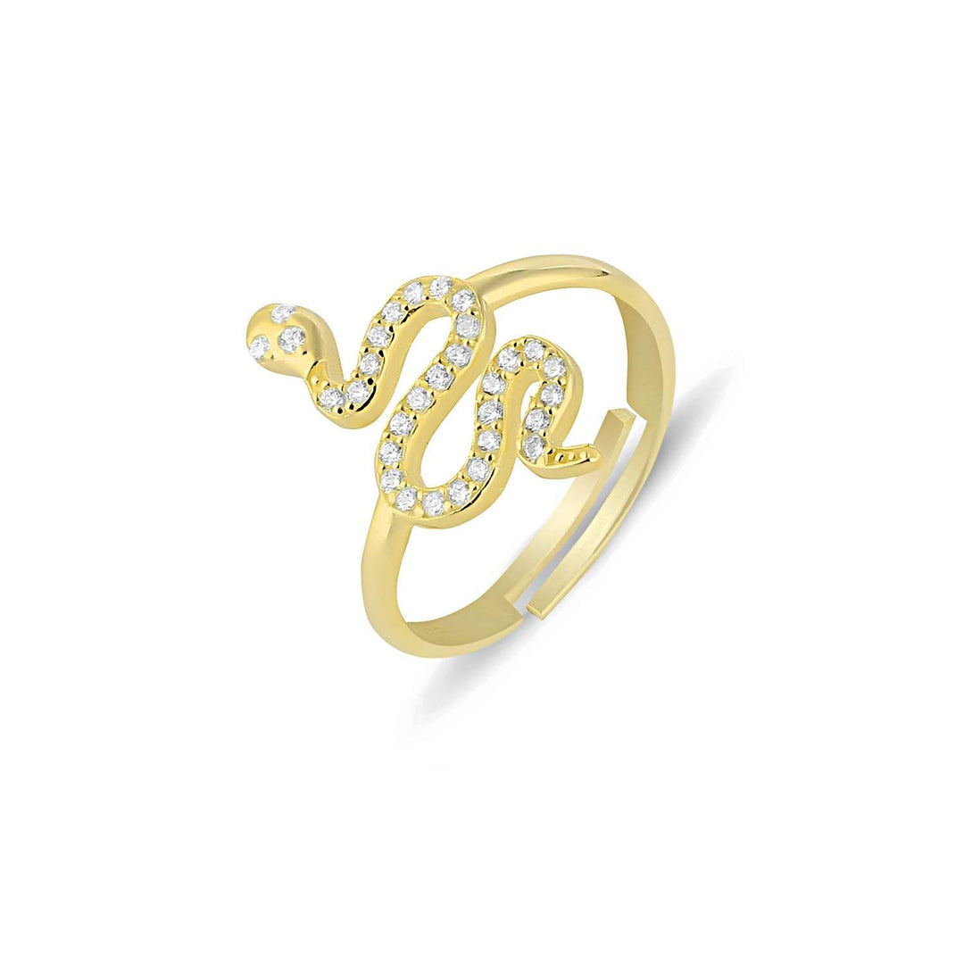 Gold Snake Ring