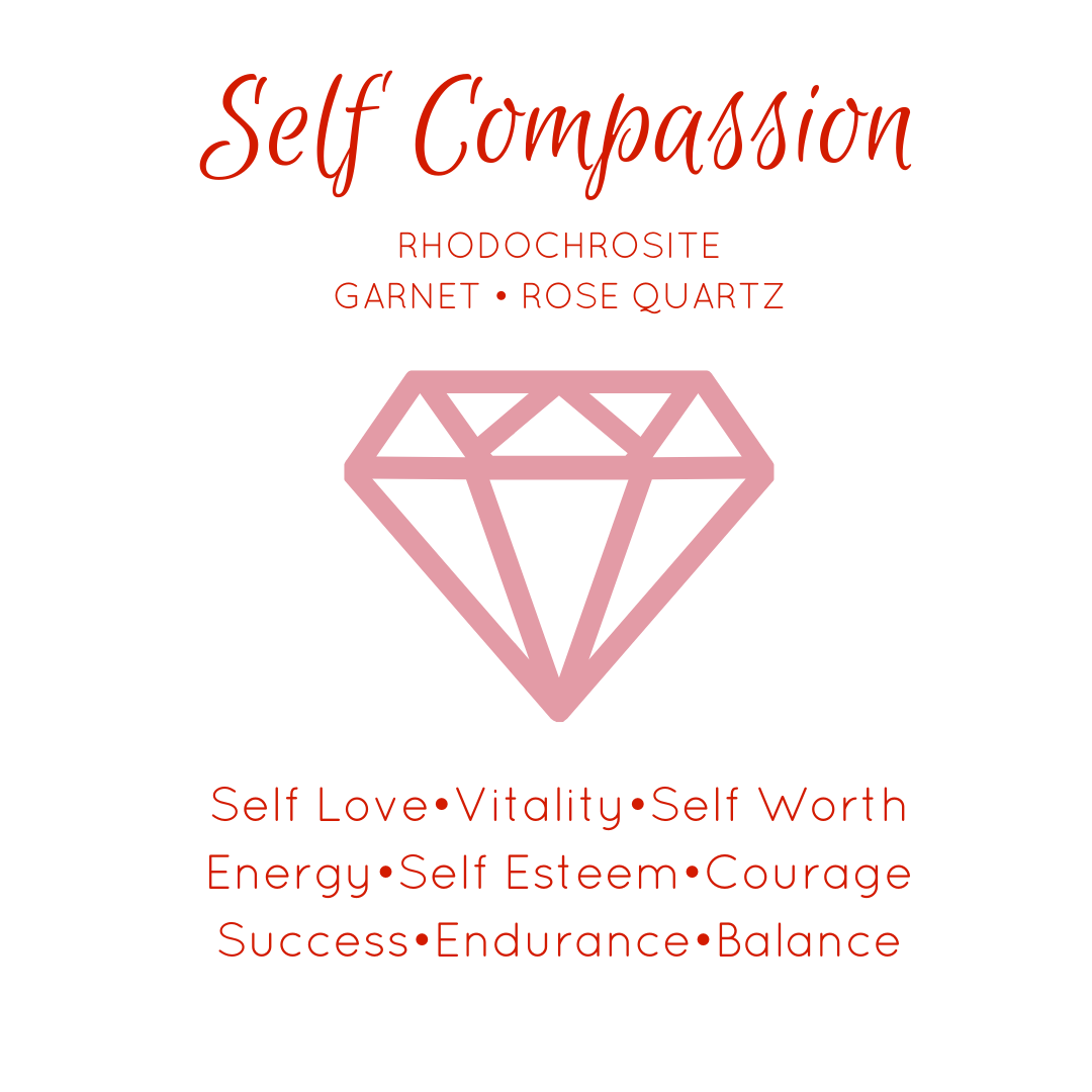 Self Compassion Crystals Bracelet