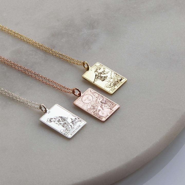 Tarot Card Necklace