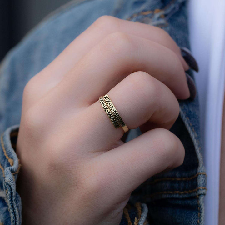 Gold Mum Ring