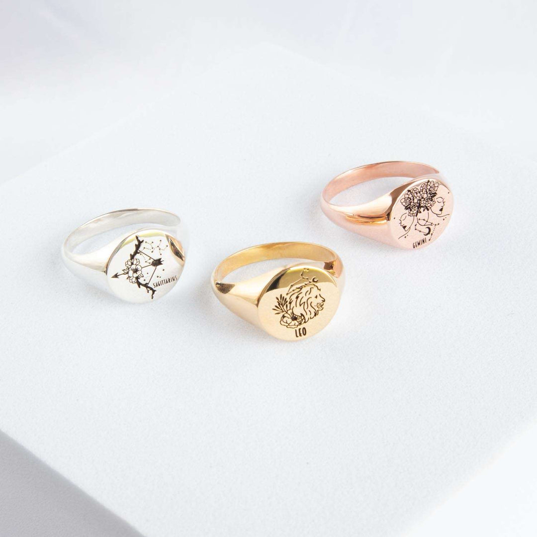 Zodiac Rings