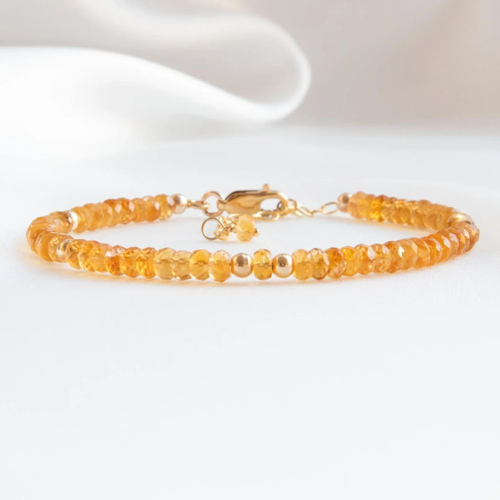 citrine bracelet