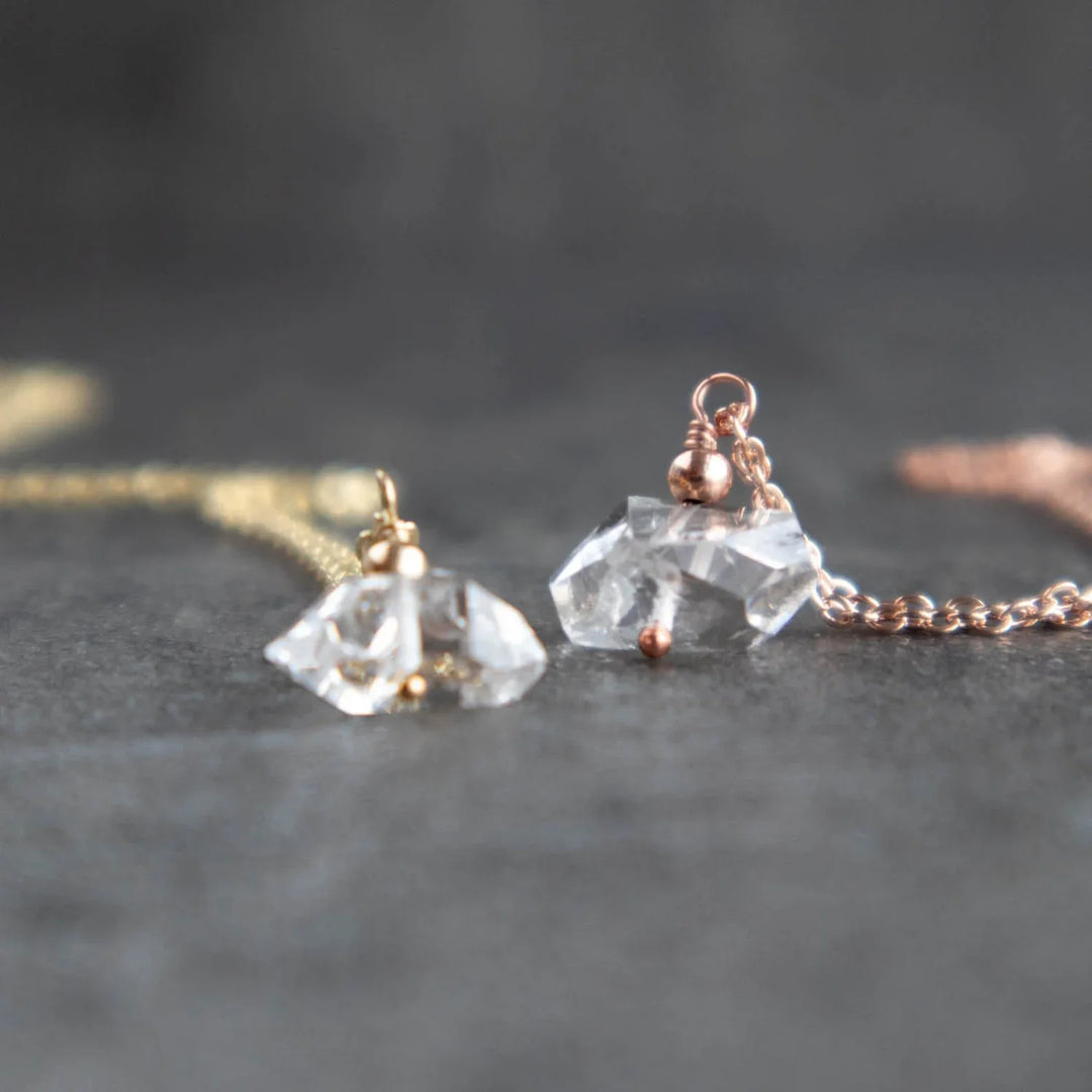 herkimer diamond necklace