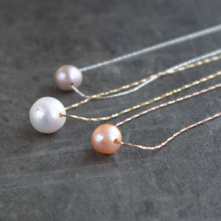 Single-Pearl-Necklace