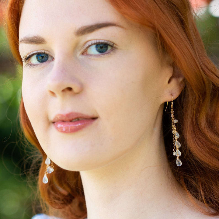 Real Moonstone Earrings