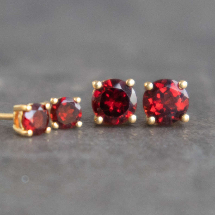 Garnet Earrings