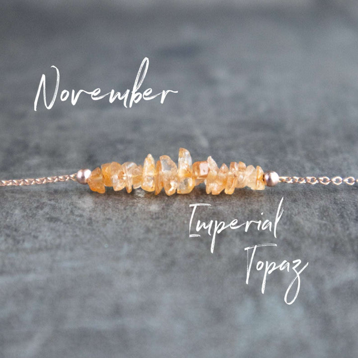 Imperial Topaz Necklace