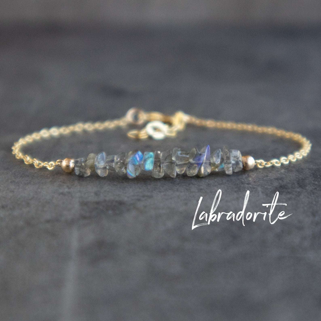 Labradorite Crystal Bracelet