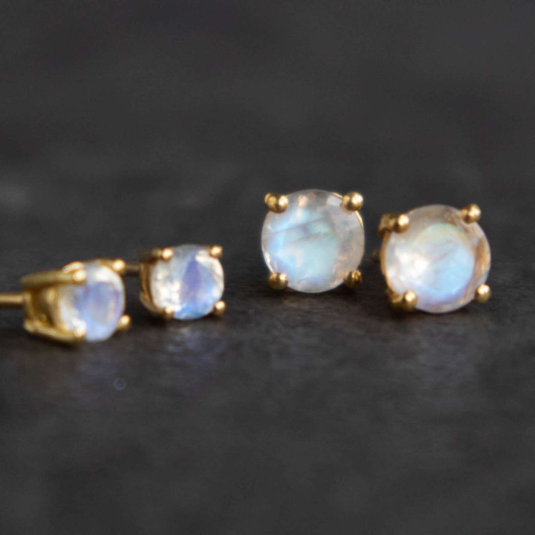 Moonstone-Stud-Earrings