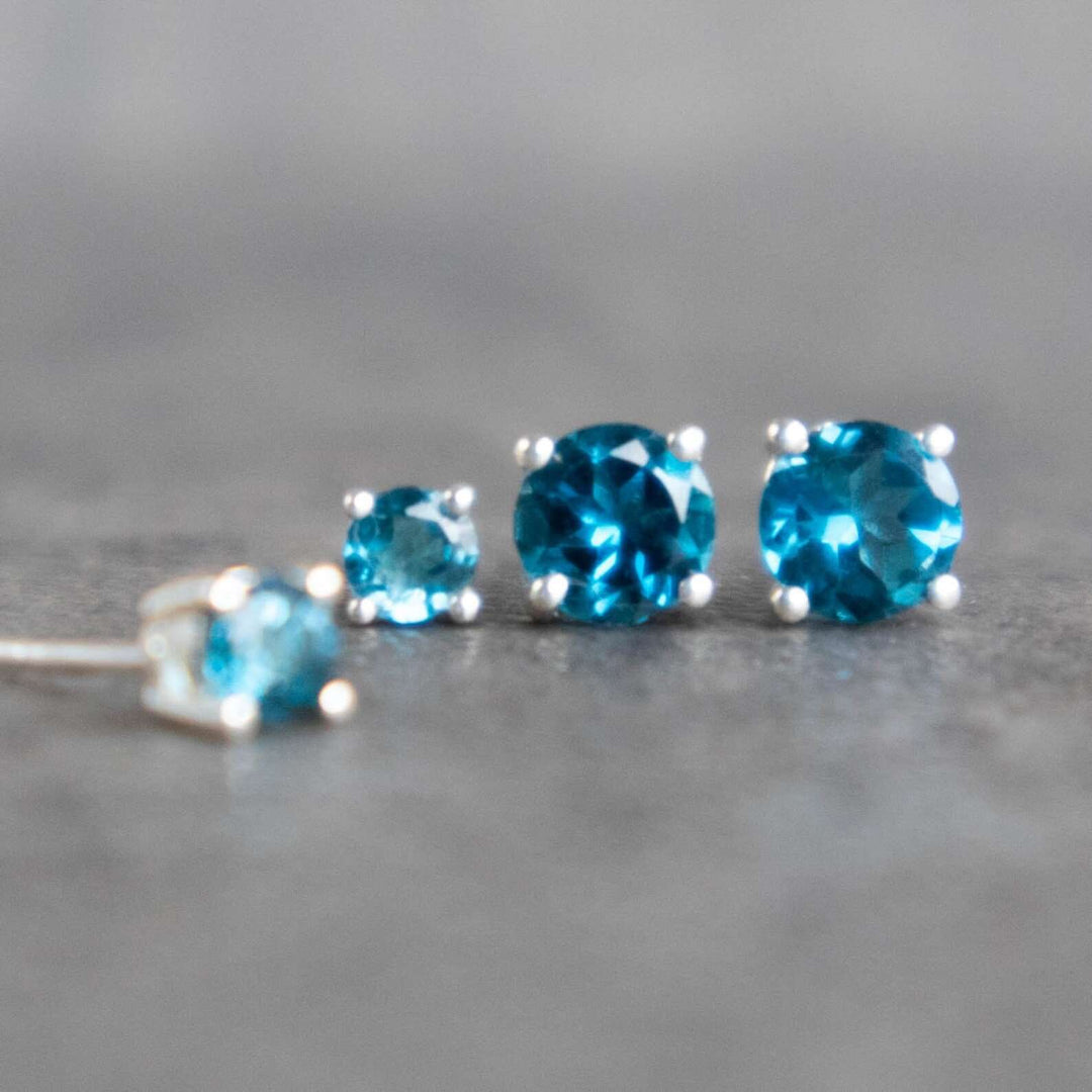 London Blue Topaz Earrings