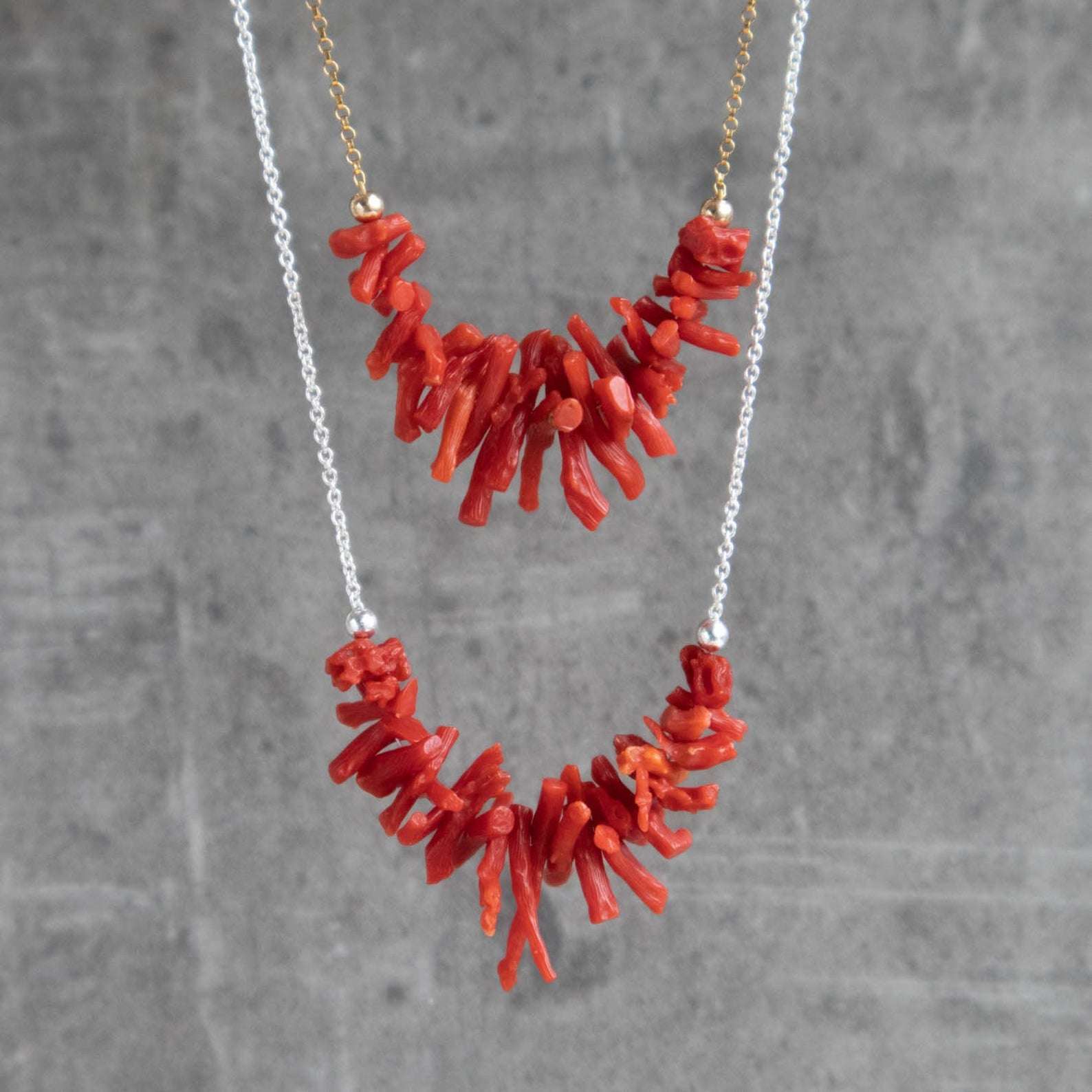 Impressive Red Coral Bead Necklace - Necklaces from Cavendish Jewellers Ltd  UK