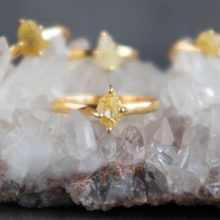 Yellow Diamond Ring